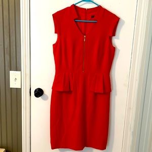 Deep Orange Antonio Melani Size 8 Dress